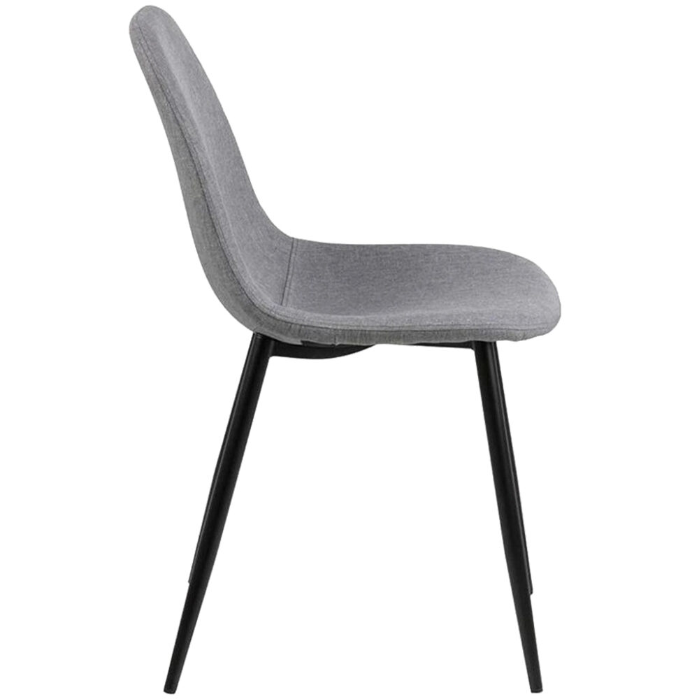coco dining room chair hire side view